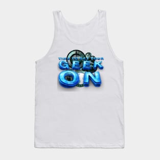 Geek Slogan Tank Top